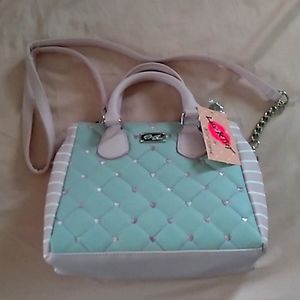 Luv Betsey crossbody pink hearts 💕